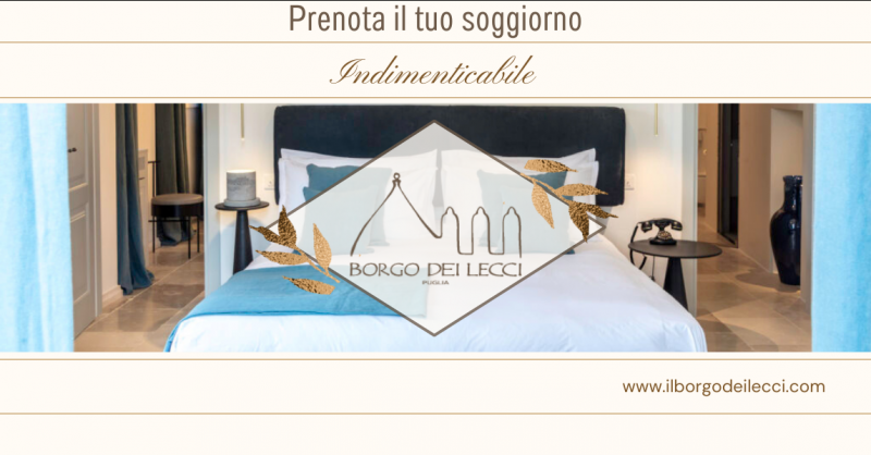 Offerta camere in hotel di lusso in struttura antica ristrutturata con design moderno immersa nel verde Selva di Fasano Puglia