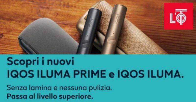 L'Orgianese Tabacchi - Promozione vendita sigaretta IQOS ILUMA SMARTCORE INDUCTION SYSTEM Vicenza