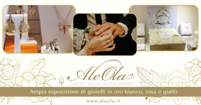Vendita gioielli in oro delle migliori marche