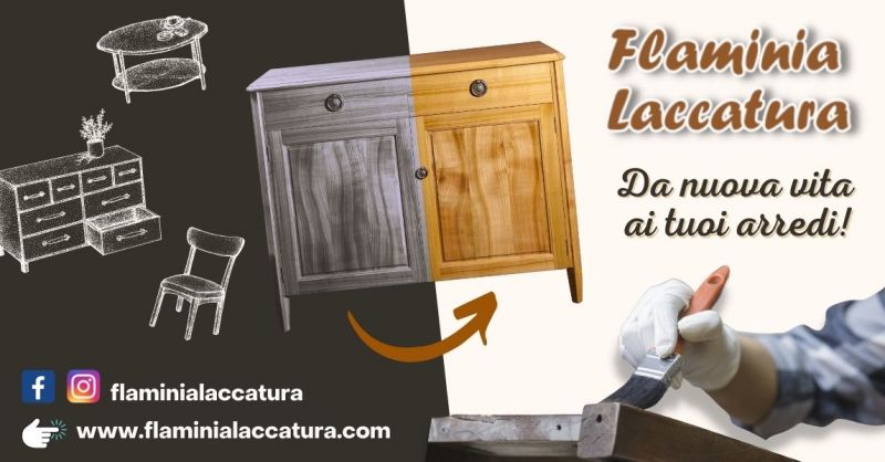  Offerta Restauro lucidatura professionale mobili antichi in legno