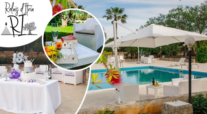 OCCASIONE RELAIS PER FESTE DI DICIOTTO ANNI TARANTO - OFFERTA LOCATION CON PISCINA PER DICIOTTO ANNI TARANTO