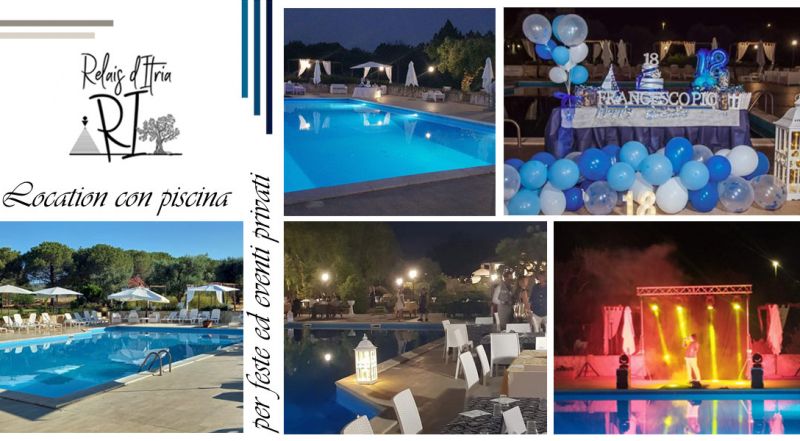 OFFERTA LOCATION CON PISCINA PER FESTE PRIVATE A TARANTO - OCCASIONE PISCINA PRIVATA PER FESTE DI COMPLEANNO E EVENTI A TARANTO