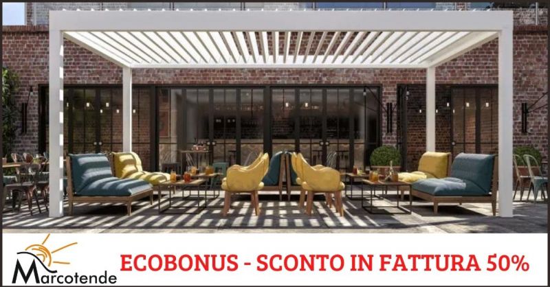 offerta detrazioni fiscali per tende da sole e schermature solari Versilia - MARCOTENDE