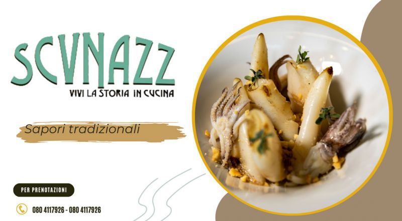 Offerta Osteria a Giovinazzo Rivisitazione dei Sapori Tradizionali