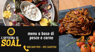 offerta ristorante crudo di pesce al centro di bari con tavoli all aperto promozione dove mangiare i veri spaghetti all assassina bari