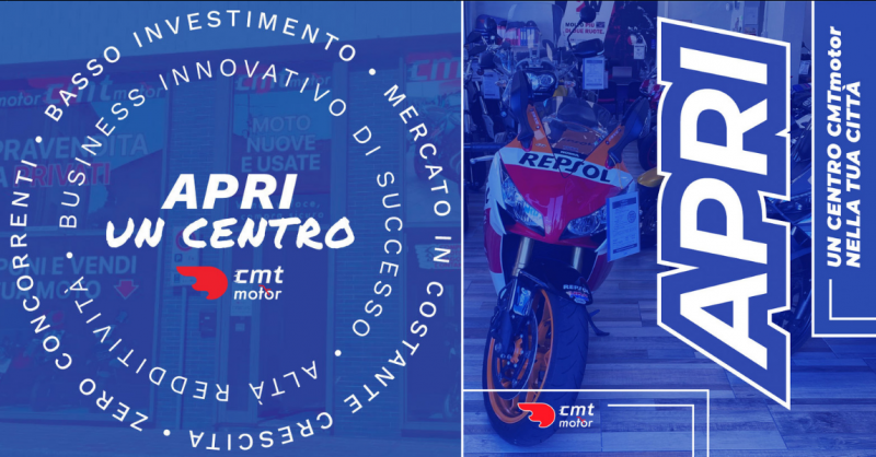 Offerta migliore franchising di moto e scooter nuovi usati e elettrici