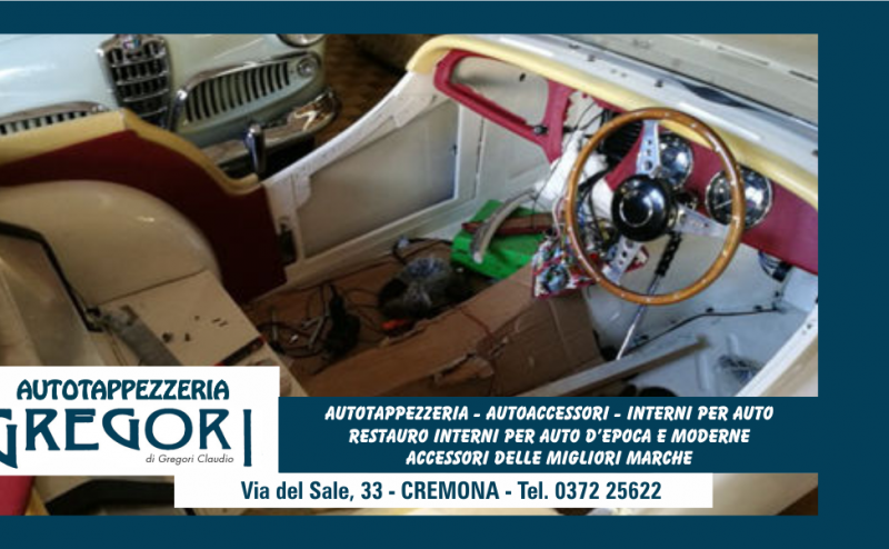 offerta autotappezzeria rifacimento tappezzeria auto d'epoca - occasione restauro interni auto storiche