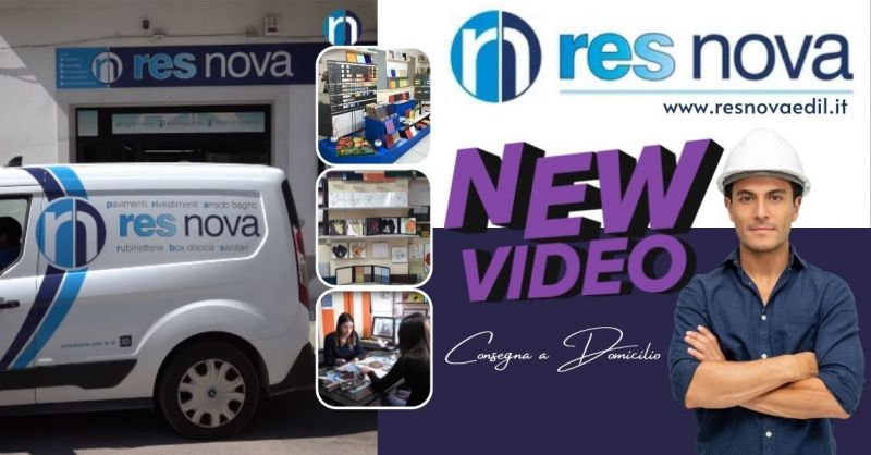   RES NOVA  - offerta servizio consegna materiali edili a domicilio