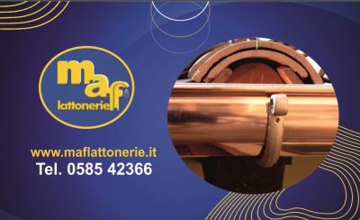 occasione realizzazione canali di gronda in rame acciaio alluminio la spezia la spezia