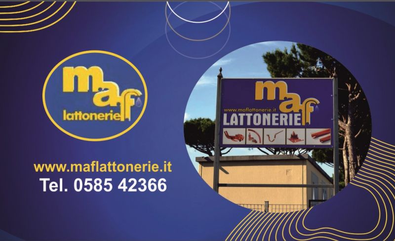 occasione lavorazioni di lamiere metalliche per la lattoneria a la spezia