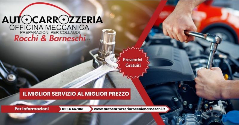 offerta Top categoria Officina di autoriparazioni con preventivo gratuito