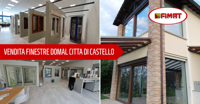 Vendita serramenti Domal a Citta di Castello