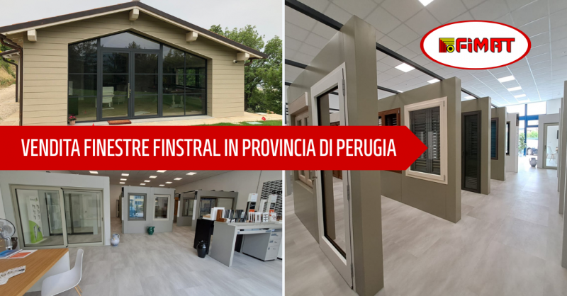 Rivenditore finestre Finstral in provincia di Perugia