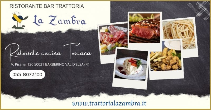offerta ristorante menu cucina toscana - LA ZAMBRA