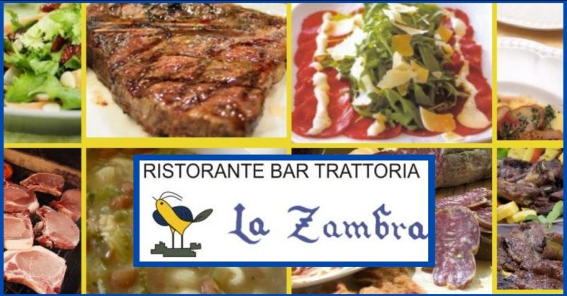 RISTORANTE TRATTORIA LA ZAMBRA - offerta ristorante prodotti tipici toscani a Firenze e Siena