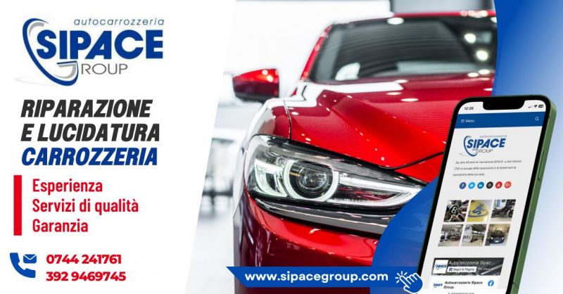 Riparazione e lucidatura carrozzeria auto