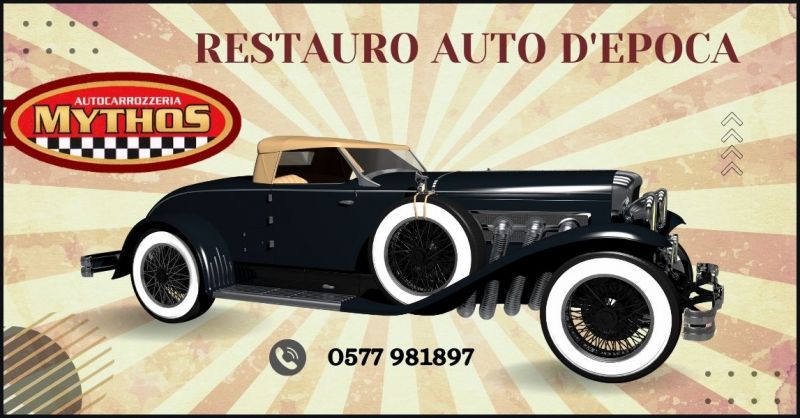 occasione servizio restauro auto epoca Siena - AUTOCAROZZERIA MYTHOS