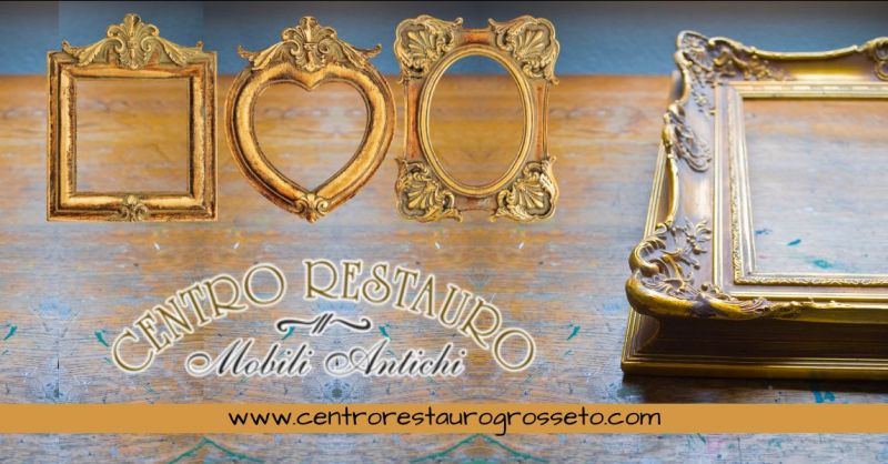 offerta restauro cornici in legno laccato e oro zecchino