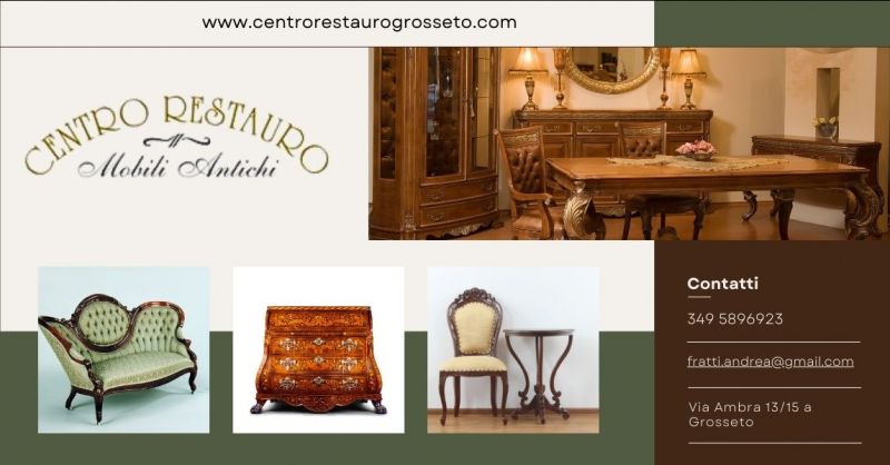restauro di arredi del XVIII secolo