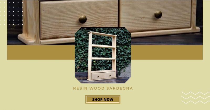  Resin Wood Sardegna - offerta piattaia tradizionale sarda in legno di frassino