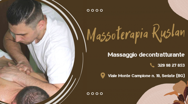 Offerta massaggio professionale decontratturante a Bergamo - promozione professionista per massaggio decontratturante a Seriate