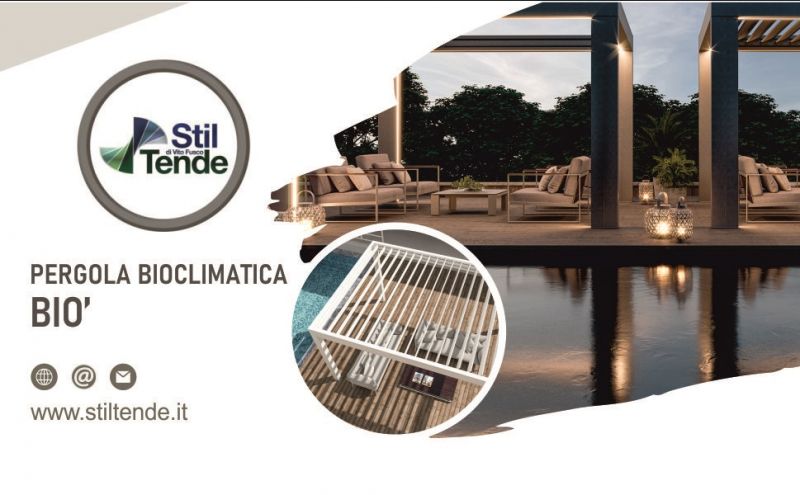 offerta pergola bioclimatica bio per arredamento outdoor