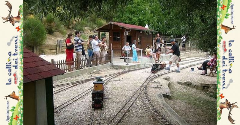 LA COLLINA DEI TRENI - vind agrotoerisme met MINI STOOMTREIN in PERUGIA