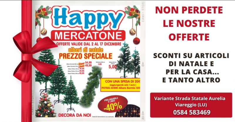 offerta articoli di natale e per la casa a prezzi scontati