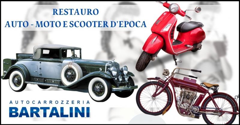  promozione restauro auto e moto epoca Siena - AUTOCARROZZERIA BARTALINI