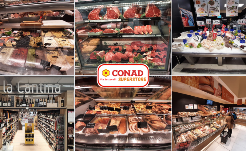 occasione supermercato con gastronomia piatti pronti per pranzo a perugia