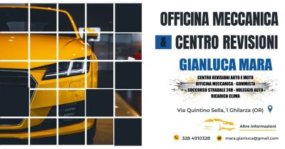  offerta officina meccanica di fiducia a ghilarza promozione centro revisioni di mara gianluca