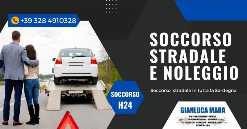   promozione officina meccanica auto sostitutiva - offerta soccorso stradale Sardegna