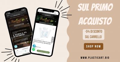 offerta buste per la spesa materiale biodegradabile promozione shoppers compostabili