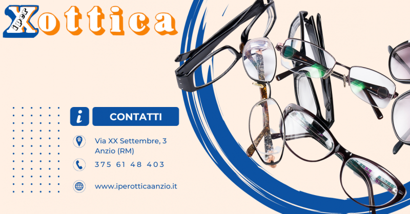 offerta negozio ottica vendita occhiali da vista e da sole anzio