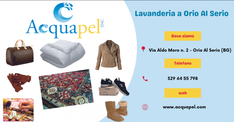 Offerta lavanderia Orio al Serio - promozione pulitura capi in pelle e calzature provincia di Bergamo