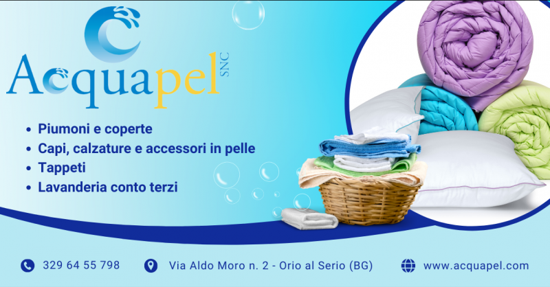 Offerta servizio professionale di lavanderia specializzata in lavaggio piumoni d oca e coperte di lana Bergamo