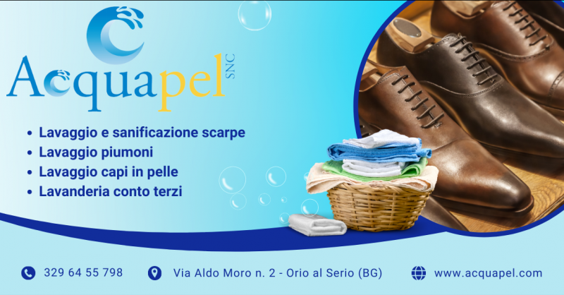 Offerta centro pulitura lavaggio scarpe e borse con sanificazione con ozono Bergamo