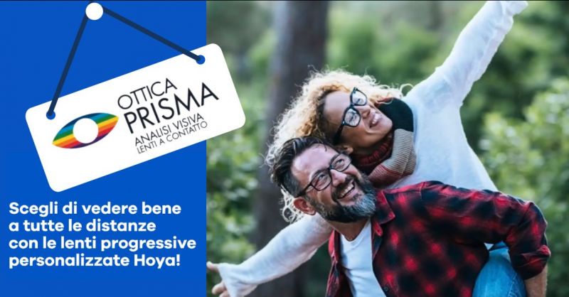 offerta lenti progressive Hoya per vedere da vicino e lontano