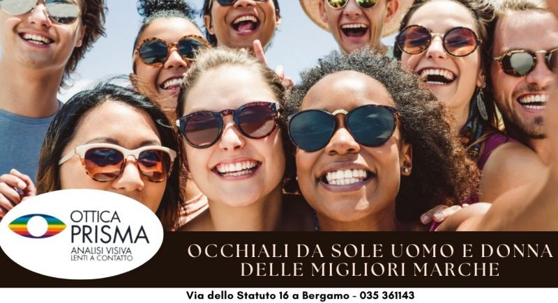 offerta occhiali da vista e da sole le migliori marche Bergamo