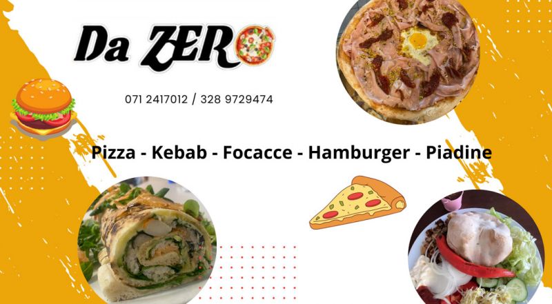 Offerta Pizzeria Pizza Kebab Focacce Hamburger e Piadine a Castelfidardo