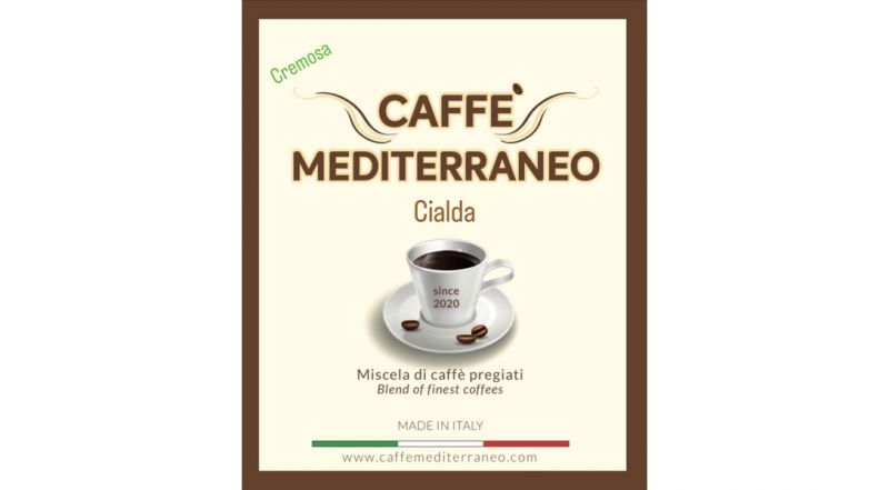 Offerta caffe in cialda ese 44 mm miscela cremosa caffe mediterraneo