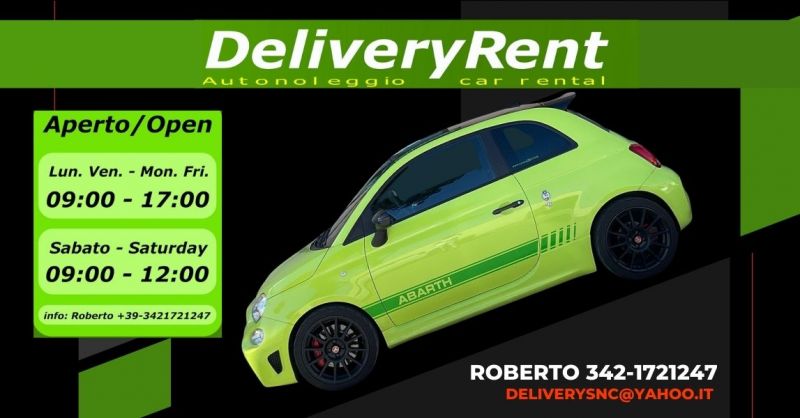 offerta servizio conveniente di Noleggio Auto E Delivery Rent