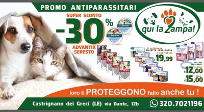  offerta antiparassitari per cane in sconto castrignano de greci lecce promozione sconto antiparassitari per gatto castrignano de greci lecce