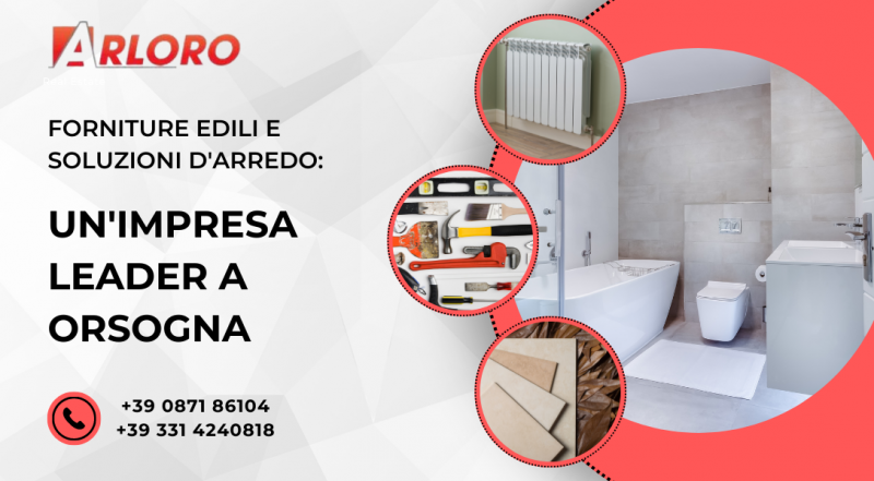 Offerta vendita forniture edili Chieti – occasione vendita soluzioni d'arredo Chieti