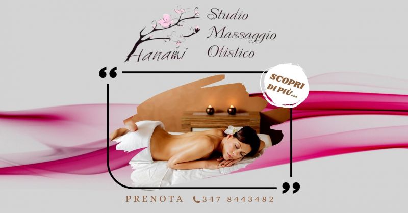  offerta trattamenti professionali Hanami Sassari - promozione benefici massaggio olistico sul corpo