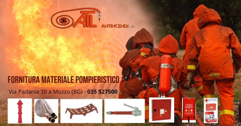 fornitura materiale pompieristico