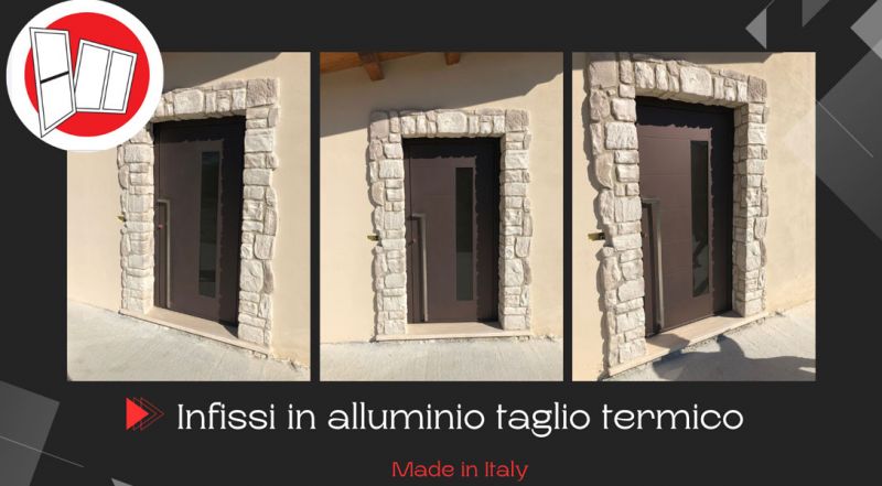 Infissi in Alluminio Taglio Termico Sistemi Metra Made In Italy