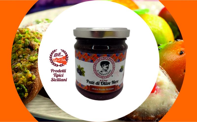 offerta acquista online pate di olive nere antica tradizione siciliana - df group