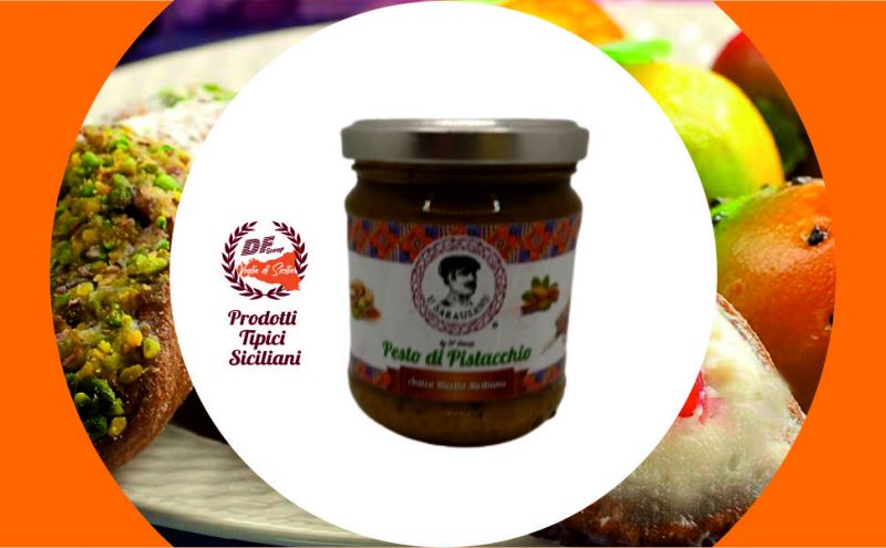 offerta acquista online pesto di pistacchio siciliano pronto condimento per pasta - df group