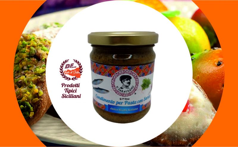 offerta acquista online condimento pronto per pasta con le sarde tipico siciliano - df group